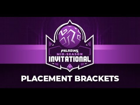 Paladins Mid-Season Invitational Placement Bracket