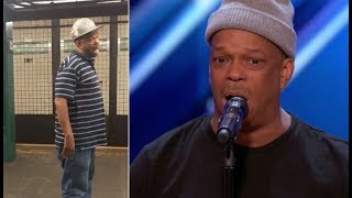 The Viral NYC Subway Singer FINALLY Get&#39;s The Stage He Deserves | America&#39;s Got Talent 2017