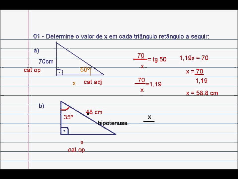 Razões trigonométricas
