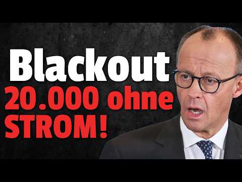 💥ANSCHLAG? 20.000 Menschen ohne Strom und Internet!