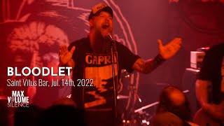 BLOODLET live at Saint Vitus Bar, Jul. 14th, 2022 (FULL SET)