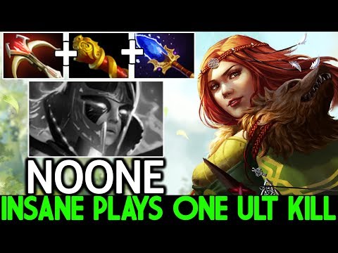 Noone [Windranger] 100% Counter PA Build One ULT Kill Pro Plays 7.21 Dota 2
