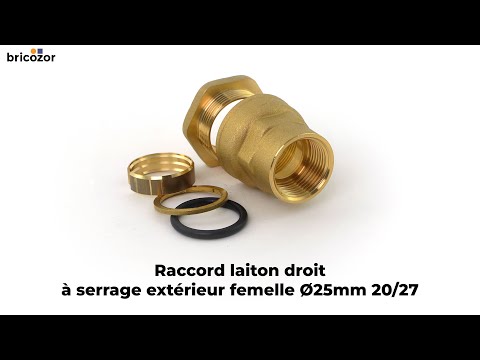 Raccord deca droit femelle à visser SFERACO