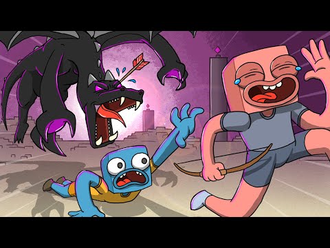 The Ender Dragon - Epic Minecraft Cartoons