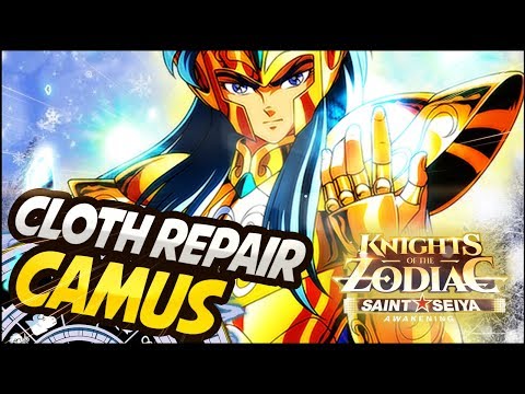 CAMUS DE AQUÁRIO | MUITO DANO E CONTROLE COM REPARO DA ARMADURA! Saint Seiya Awakening