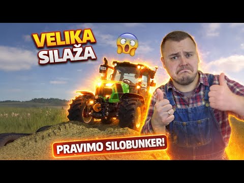 NAJVEĆA SILAŽA I GLEDAMO NOVI TRAKTOR 😱