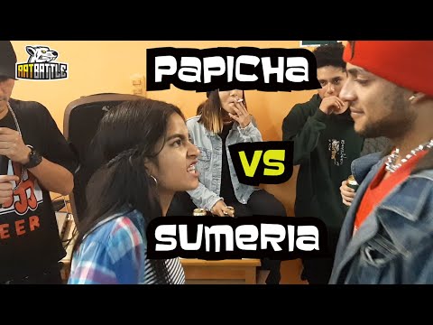 SUMERIA VS PAPICHA (TREMENDA RIMA AL FINAL DE LA BATALLA)