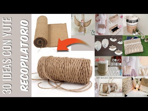 30 ideas con yute facilísimas