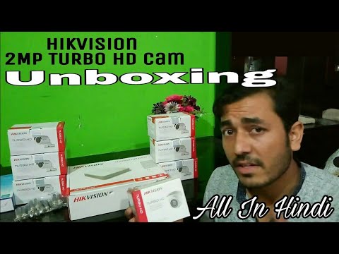 Hikvision 2MP CCTV Turbo HD Camera Unboxing
