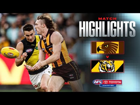 Hawthorn v Richmond Highlights | Round 8, 2025 | AFL