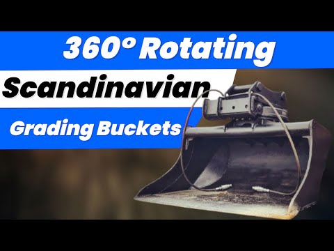 GRB-R 360° Rotating Scandinavian Grading Buckets