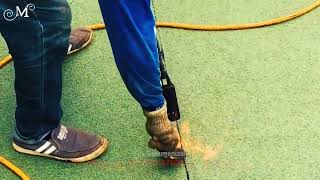 Aplikasi Membran Bakar di Gedung Balai Pelatihan Kesehatan Kota Batam