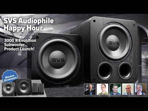 SVS Audiophile Happy Hour | 3000 R|Evolution Subwoofer Launch Edition