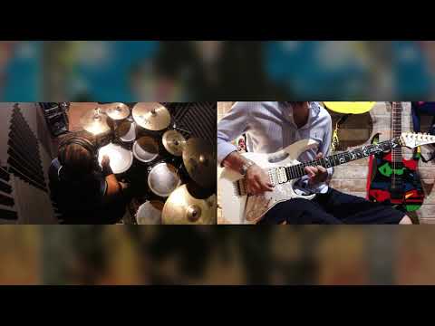 Steve Vai "I Would Love To" - SPLIT SCREEN VIDEO (Giuseppe Irrera + Giordano Thomas)