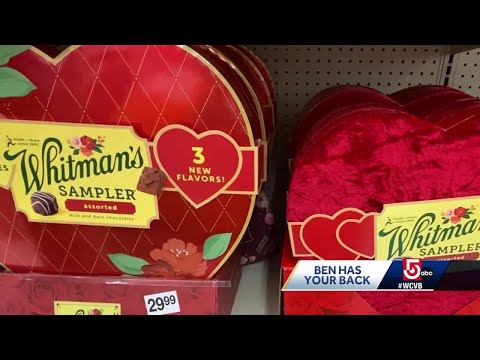 Some Valentine’s Day boxes skimping on chocolate this year