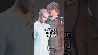 Kris Kristofferson publicly consoling Sinead O’Connor at Madison Square when she was jeered. #shorts