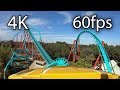 Kumba Front Seat On Ride 4K POV 60fps Busch Gardens Tampa