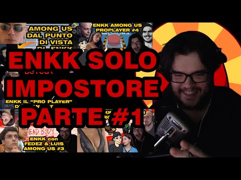 ENKK SOLO PARTITE DA IMPOSTORE #1 - ONLY IMPOSTOR POV ITALIAN PROGAMER | ENK AMONG US
