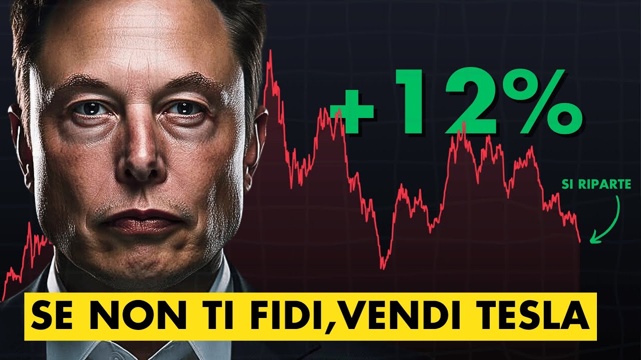 TESLA fa il +12%: Elon Musk vende il Sogno del ROBOTAXI e della FSD