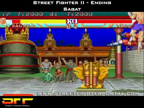 Sagat Ending
