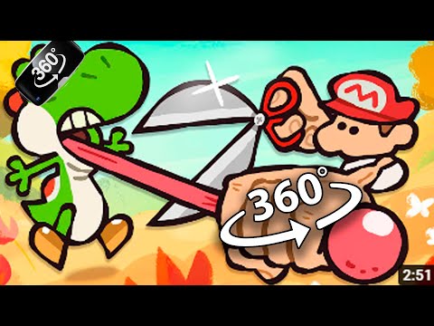 360° VR Yoshi's Stinky Baby - Ultimate SUPER MARIO Cartoons