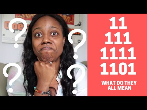 Angel Number 1101, Angel Number 111, Angel Number 11, Angel Number 1111