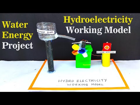 hydroelectricity working model electricity generation using rain water howtofunda