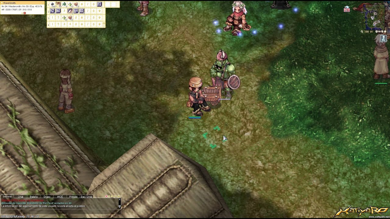 Ragnarok Online XatiyaRo | Leveo en Clock Tower (High Orcs) y farmeo en Geffenia con carta incluida!