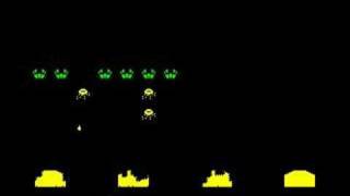BBC Micro game Super Invaders