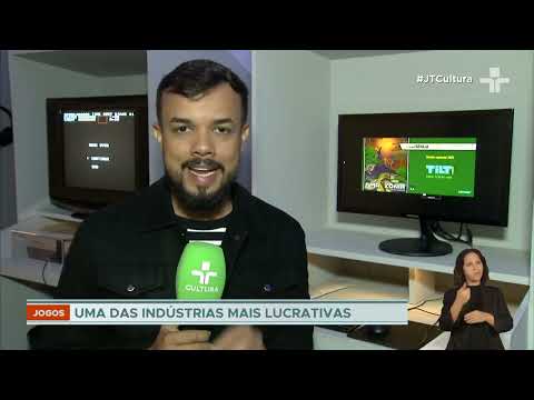 Setor de videogames em destaque na exposição em São Paulo