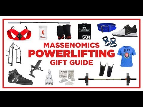 MASSENOMICS PODCAST EPISODE 87 - CHRISTMAS SHOPPING GUIDE FOR POWERLIFTERS