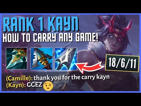 #1 Kayn Shows How To Properly 1v9 ANY Game!