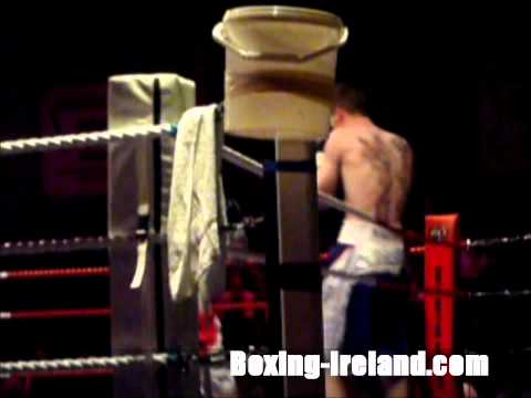 John Waldon vs Jamie Kelly fight in Halifax, Yorkshire 30 June 2012