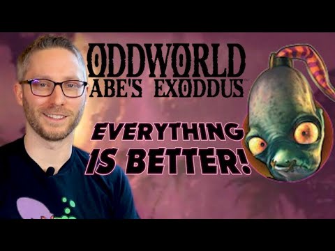 ODDWORLD: ABE'S EXODDUS Does Everything BETTER! (Review)