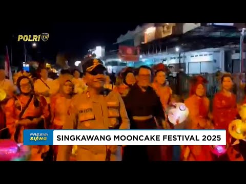 POLRES SINGKAWANG MENGAWAL PARADE LAMPION MOONCAKE FESTIVAL 2025