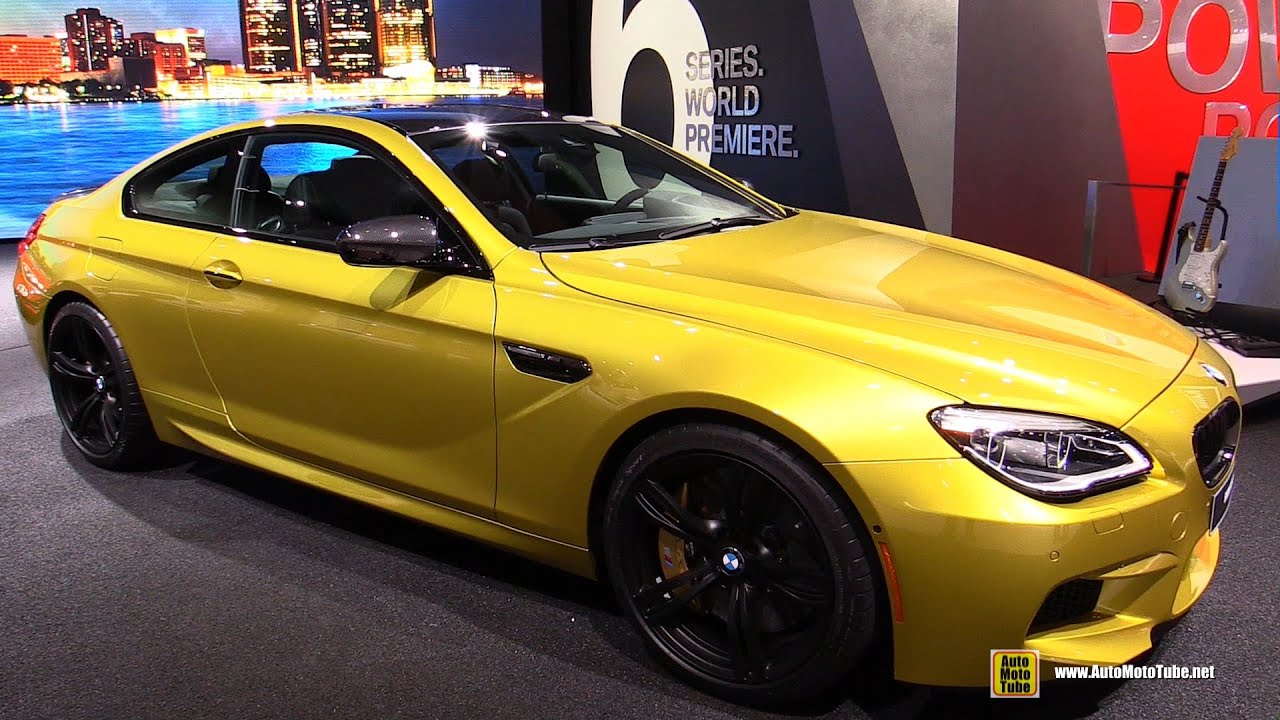 2016 BMW M6 Coupe - Exterior and Interior Walkaround - 2015 Detroit Auto Show