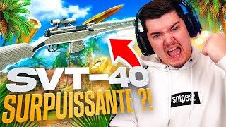 3 BALLES pour TUER sur Warzone... la SVT-40 est SURPUISSANTE !! CLASSE #1 ?? (pacific saison1)