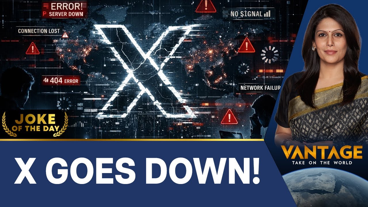 X Outage Triggers Flurry of Memes | Vantage with Palki Sharma