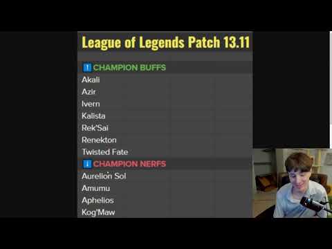 PATCH 13.11 PREVIEW | BUFFS TO SOME UNDERPERFORMERS AND NERFS TO OVERPERFORMERS