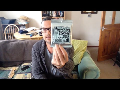 Демонстрация струн для Ernie Ball Mondo Slinky