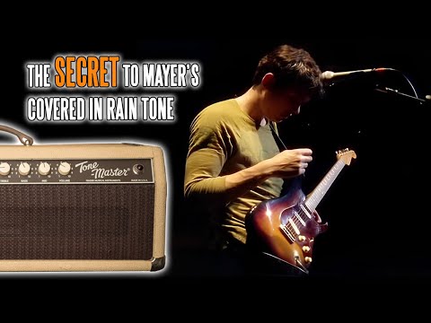 The SECRET To John Mayer's Covered In Rain Tone