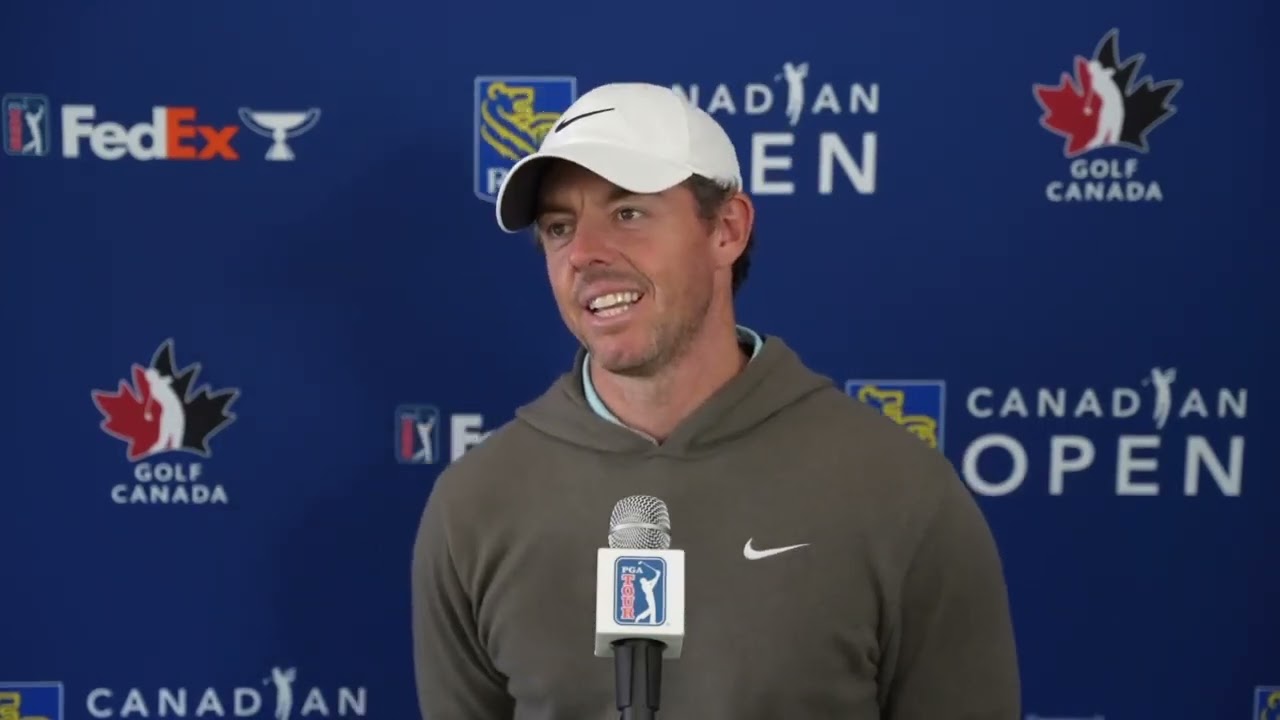 Rory McIlroy Thursday Flash Interview 2023 RBC Canadian Open Â© PGA Tour - YouTube