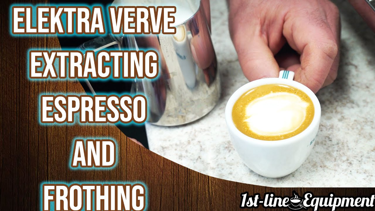 Usage: Elektra Verve Dual Boiler Espresso Machine