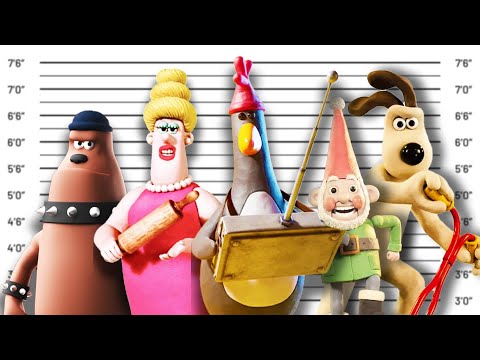 If ALL Wallace & Gromit Villains Were Charged For Their Crimes