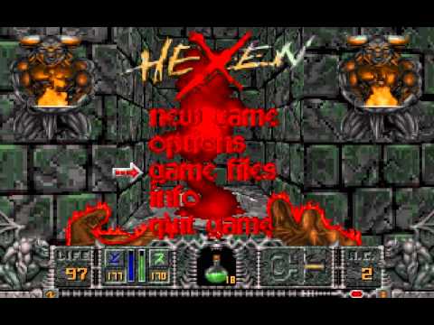 Let's Play Hexen Part 17 Wandering more Caves