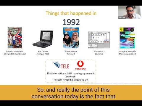 What happened in 1992 - featuring Rony Cohen, floLIVE logo