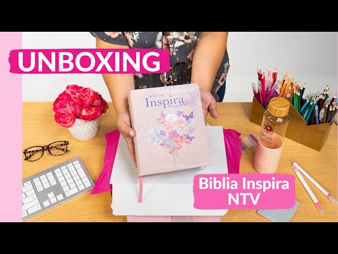 UNBOXING - Biblia Inspira NTV (ROSA)