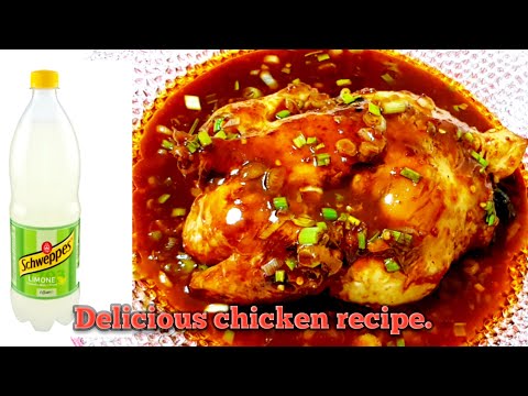 So juicy & Yummy Roasted Whole Chicken Recipe! Sweet & sour Chicken Recipes 😋