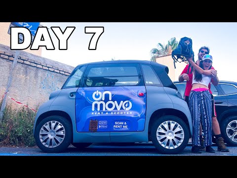 500 MILES IN THE WORST ELECTRIC CAR 🚙 DAY 7