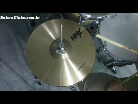 Chimbal Sabian HHX Fusion Hats 13" Traditional - BATERACLUBE.com.br